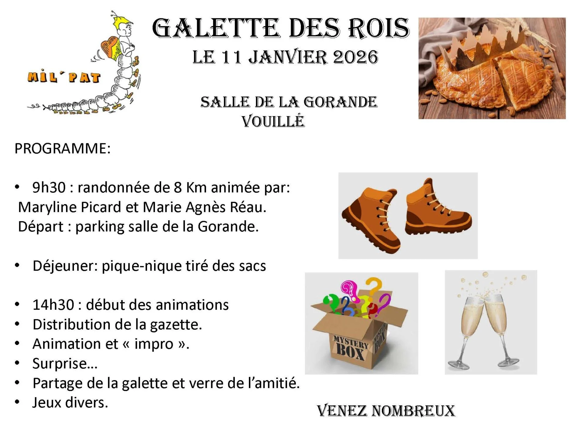 Affiche galette 2026